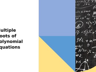 Multiple Roots of Polynomial Equations