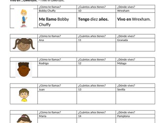 Year 7 beginners' Spanish unit