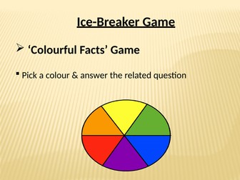 Ice-Breaker Game on PPT