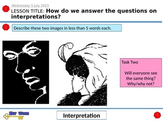 Paper 3 - Germany Interpretations Revision lesson