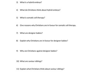 Genetic alteration activity (optional)