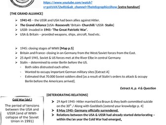 IGCSE/GCSE History: A world divided superpower relations, 1943-72 [complete bundle]