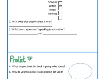 The Day The Crayons Quit - Whole Class Reading Planning And Resources
