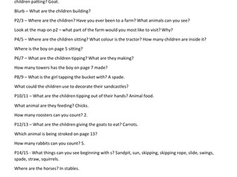 Little Wandle Books Comprehension Questions Phase 2, 3 and 4