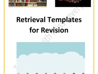 Blank Templates for Revision