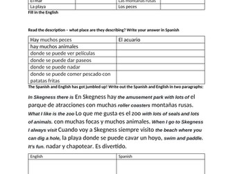 A day out in a seaside town