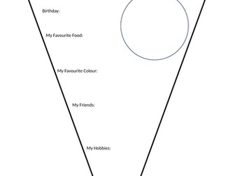 All About Me Transition Day Bunting