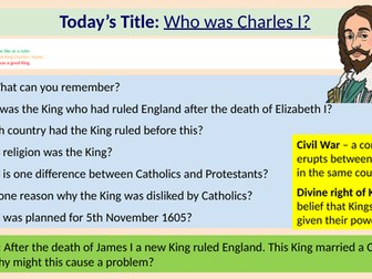 3. Who was Charles I?