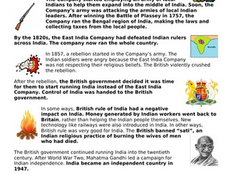 3. How far did the East India Company change people’s lives in Britain and Asia?