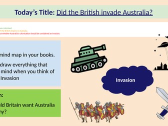 8. Did the British invade Australia?
