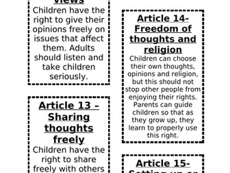 Class Charter - UN Rights of the Child PPT