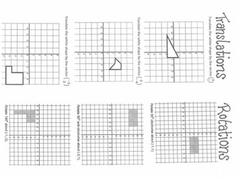 Transformations Review Sheet