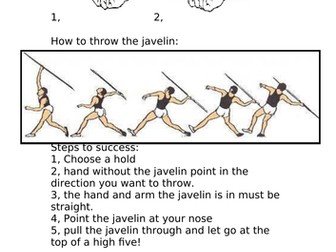 ASD Visual Javelin Throw