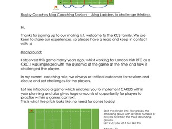 Rugby Union Game - Ladders