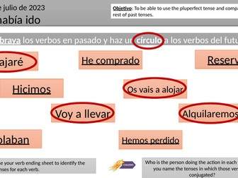 Pluperfect- El pluscuamperfecto
