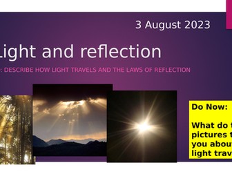 KS3 Science Light - Reflection
