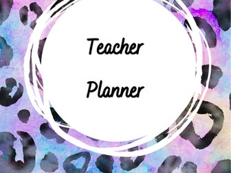 Teacher Planner