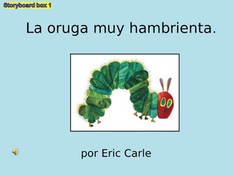 Spanish Hungry Caterpillar