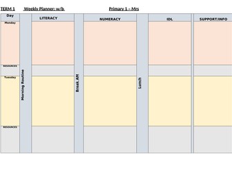 Planner - Weekly