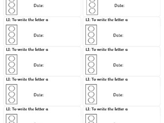 Phonics - S A T P I N jotter labels