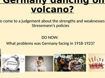 Weimar Germany - Streseman