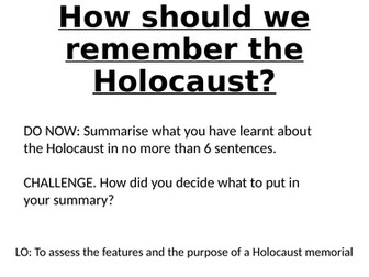 Holocaust - memorial