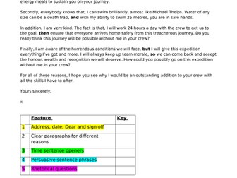 Explorers - writing a newspaper article
