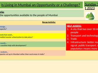 Edexcel B Urban Challenges Full Scheme