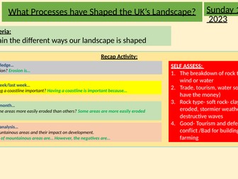 Edexcel B UK Physical Landscapes