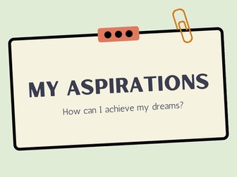 Aspirations and Goal Setting - KS3