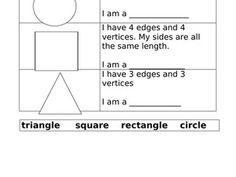 2D shapes properties