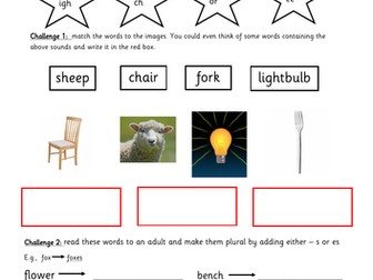 Unlocking Letters and Sounds Phase 4 revision home learning