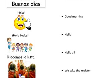 Spanish greetings