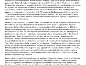 1984 whole text model essay answer - English Literature A level