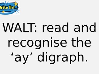 RWI. Set 2 Powerpoints (includes green words)