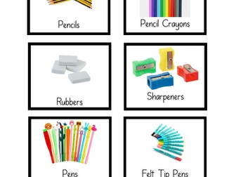 Classroom Resource Picture Labels Art