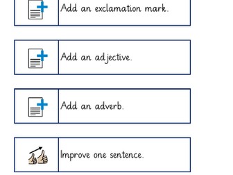 Writing Challenge Cards