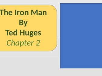 The Iron Man Whole class guided reading