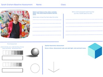 Base Line Art and Design Assessment Sarah Graham