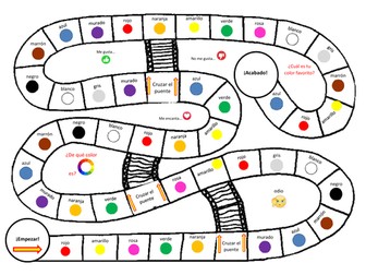 Los Colores Gameboard