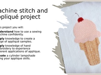 Applique Lantern Project