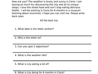 Egypt Themed letters