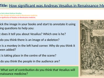 Renaissance Medicine - Vesalius