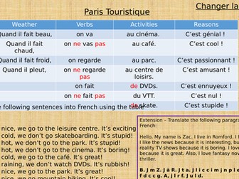 Studio 2 Vert - Module 2 - French