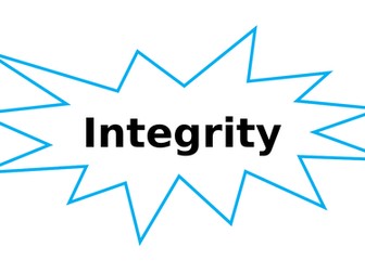 Integrity - Whole School Assembly