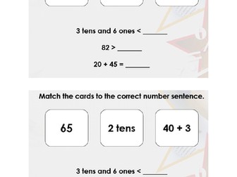Year 2 Place value Ordering objects and numbers