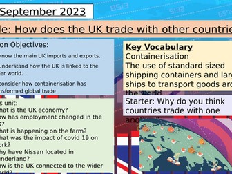 6. Globalisation and the UK's trade with the wider world (KS3)