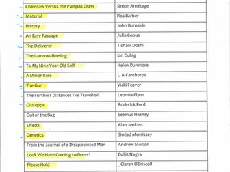 Poems of the decade annotations