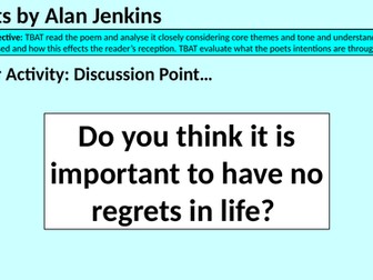 Effects by Alan Jenkins A Level Lesson