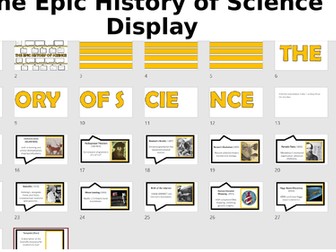 The Epic History of Science Display